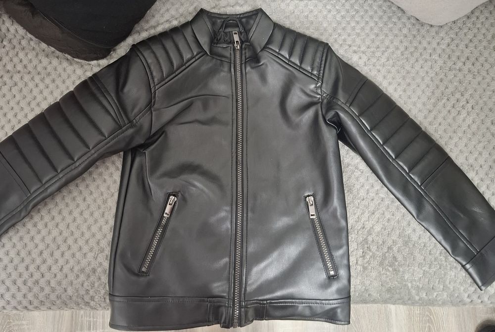 Geci de piele pentru copii. 5-6 ani,7-8 ani