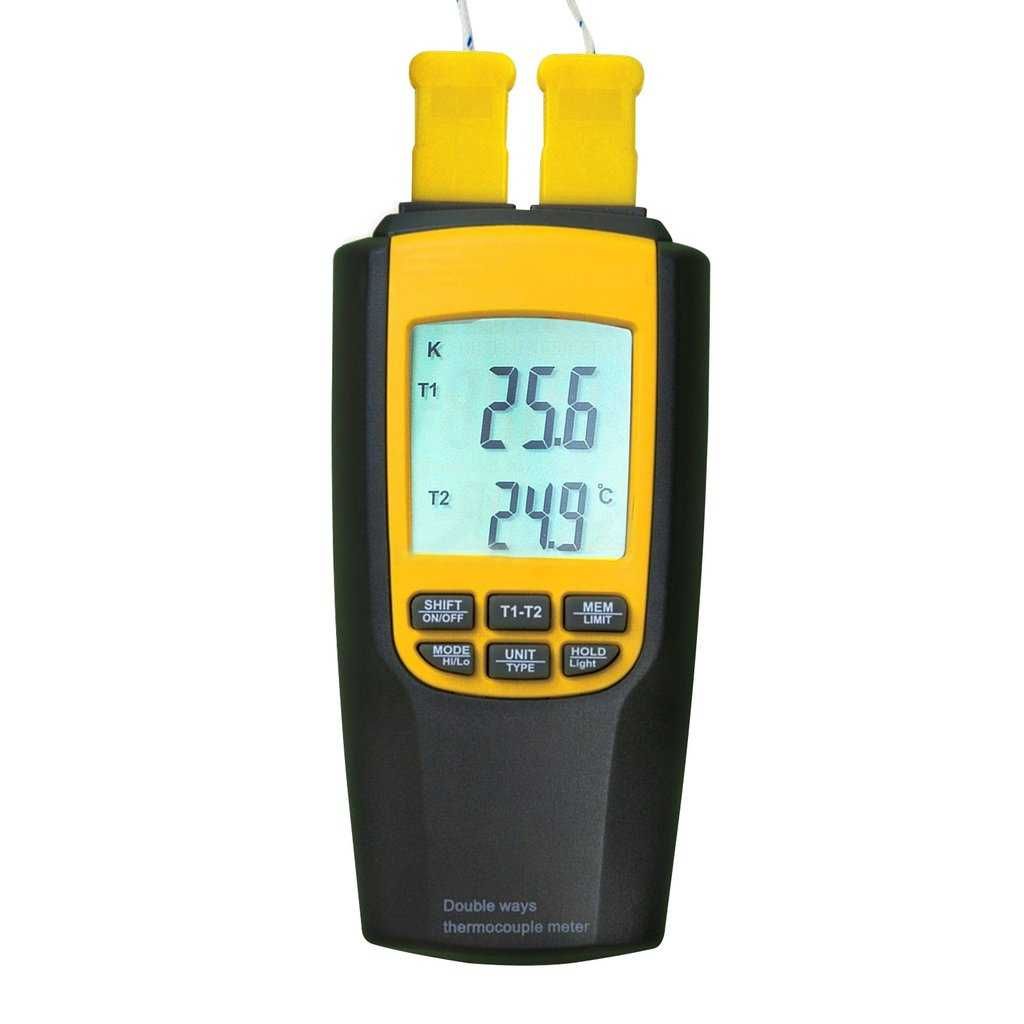 8060 Цифров термометър с K или J- тип термодвойка