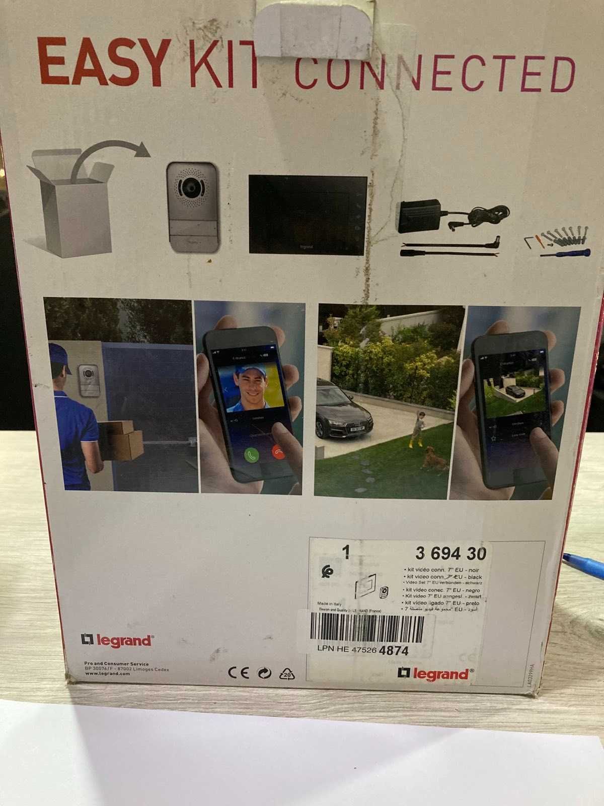 Видеодомофон Legrand easy kit connected