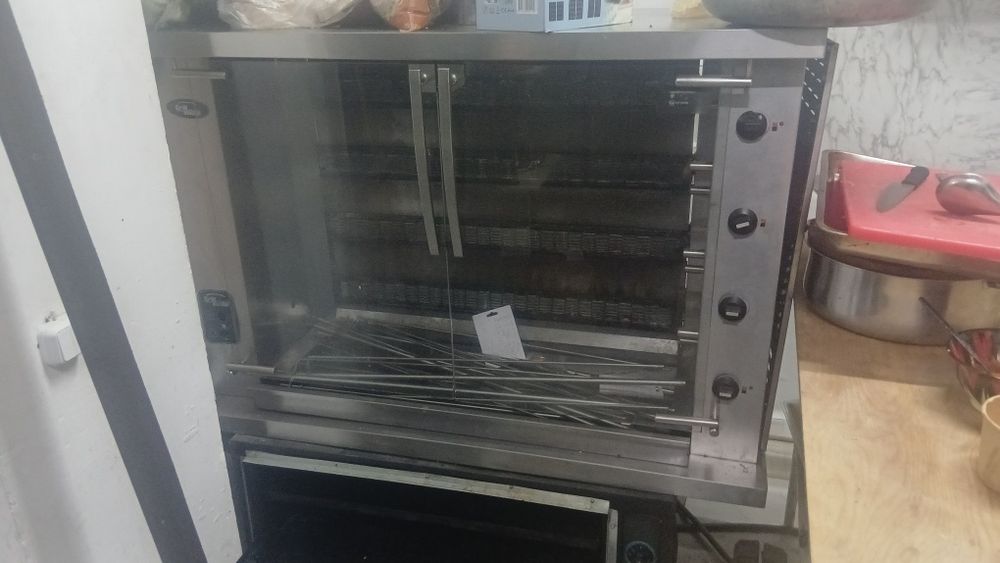 Грильница шампурная на газу