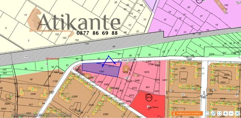 Продава се Парцел в София, Обеля 2 - 4661 кв.м за 300 €/кв.м - Снимка #3