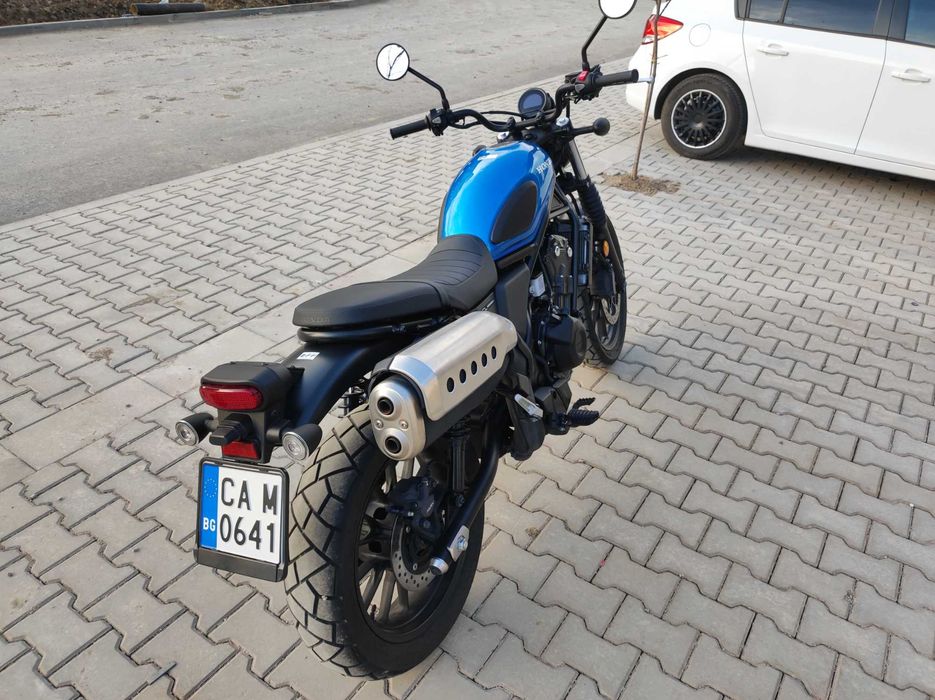 Продавам Honda Cl 500 A2 в гаранция до 03.2026