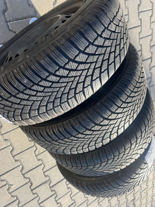Set Jante Iarna Noi Honda Civic Accord Bridgestone Blizzak 205 60 16