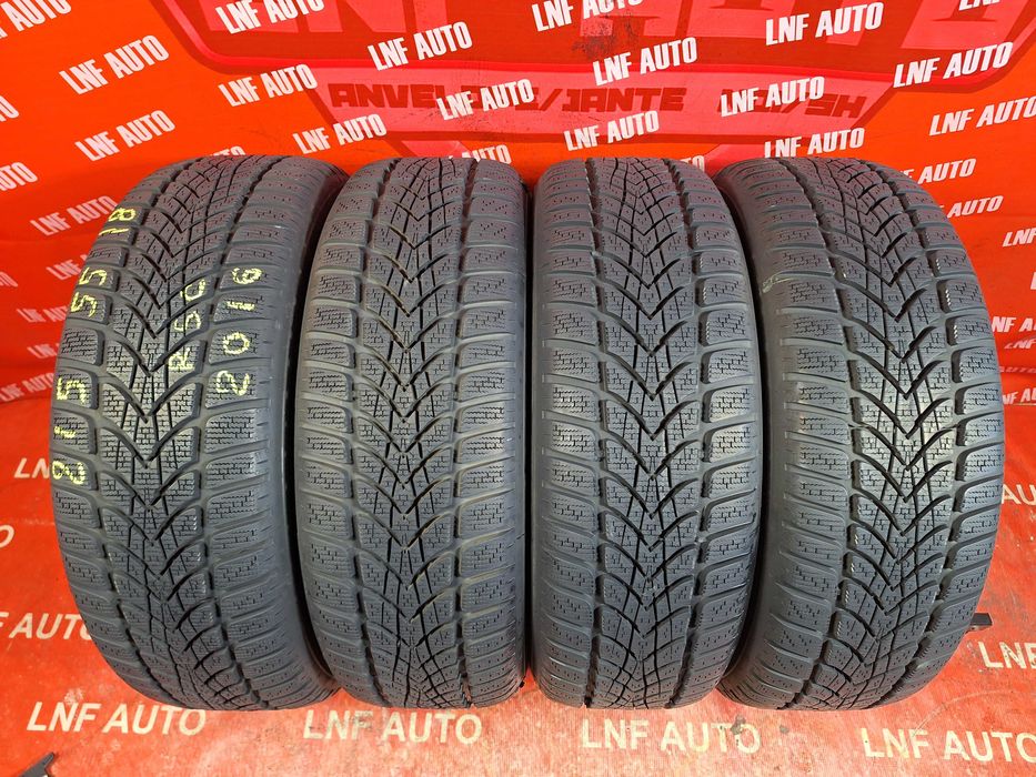 Anvelope de IARNA - 215/55/18 - DUNLOP - CA NOI - DOT 2016 RFT !