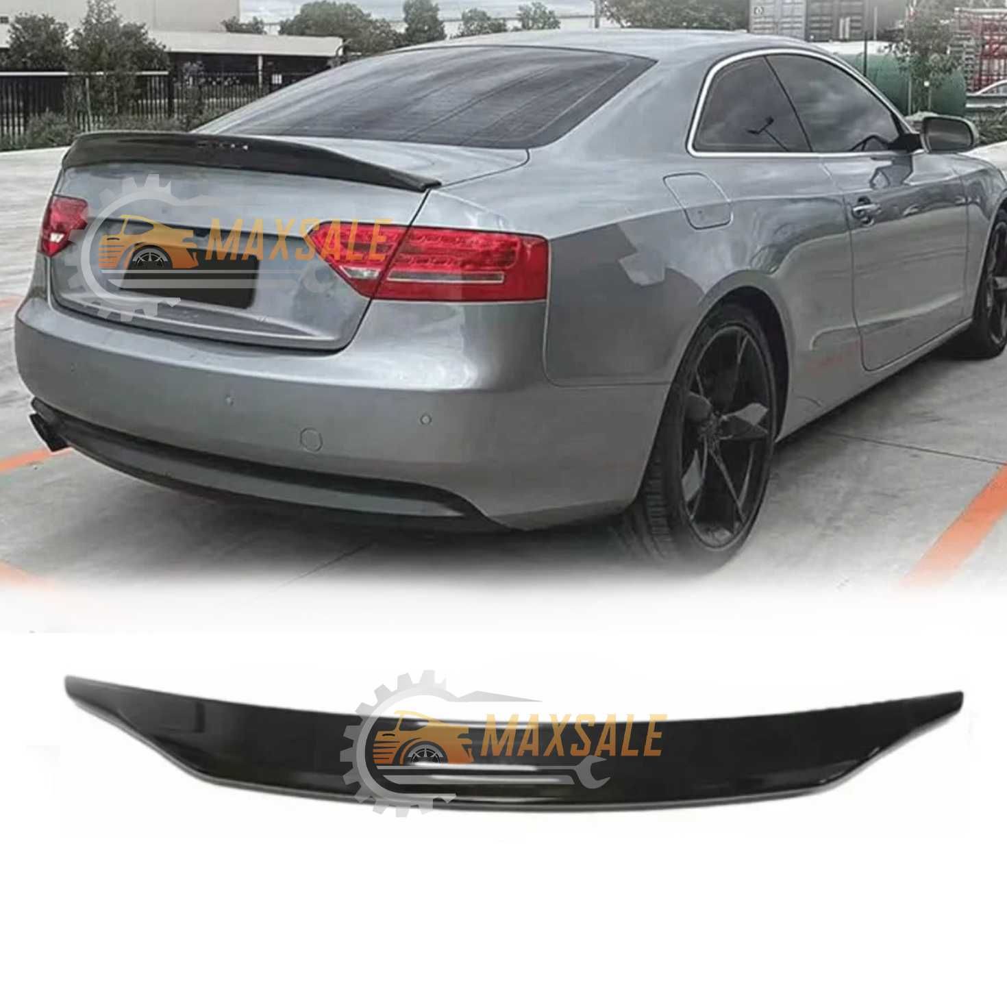 Audi A5 Спойлер за багажник  Style на Coupе 8T3 черен гланц
