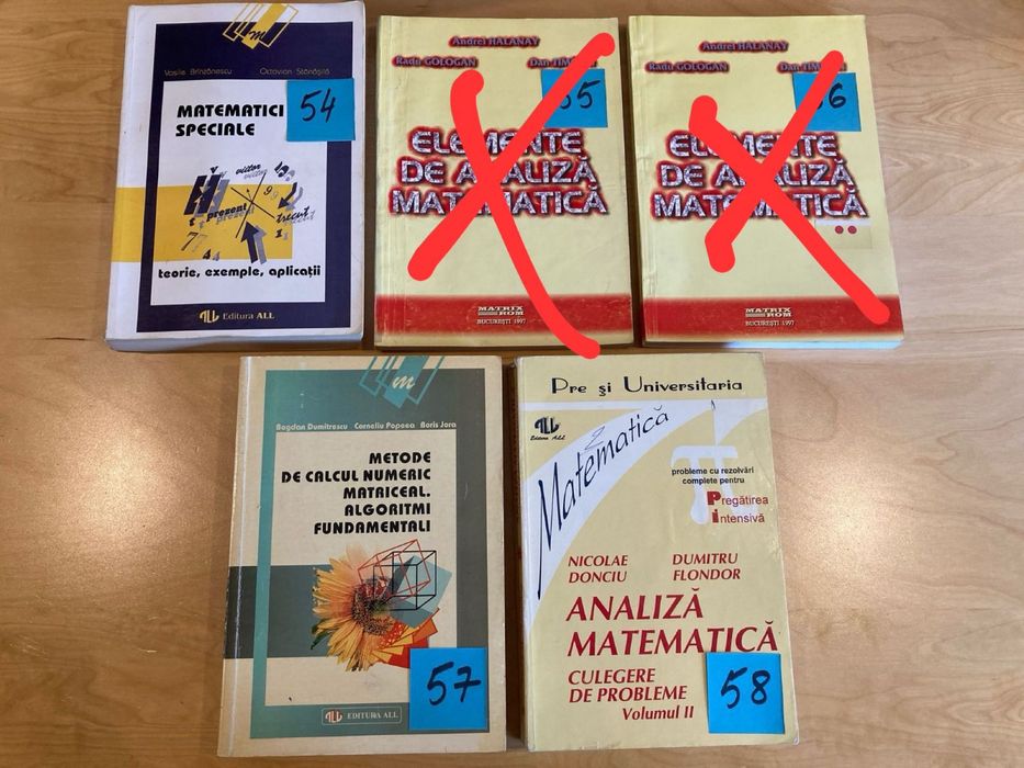 Diverse carti si manuale scolare/facultate (46,47)