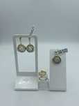 Cercei 14K 5.63 Gr/ Pandant 14K 2.22 Gr/ Inel 14K 4.08 Gr