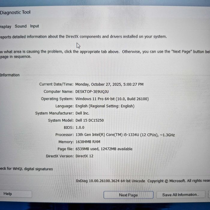 Laptop Dell 15 i5-1334U 16GB, 512GB SSD Zeus Amanet Militari 33418