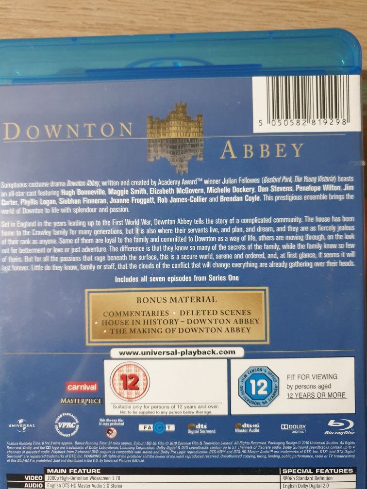 Serial pe blu ray Downton Abbey