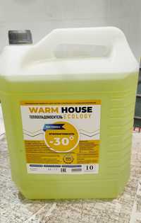 Антифриз теплоноситель жидкость для отопления Warm House.