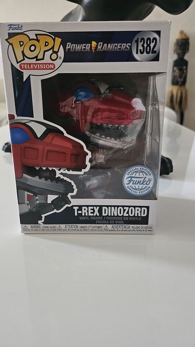 Фигура Funko POP! Television: Mighty Morphin Power Rangers - T-Rex Din