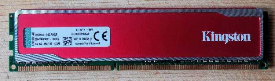 Оперативная память для ПК DDR3 1600 MHz 4 Gb