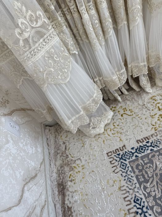 Parda yangi qo’sh etak bogatiy 2 ta bir xil 2 tasini narxi