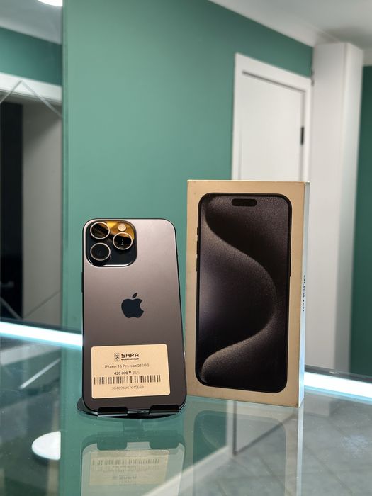 Айфон 15 про макс идеал синий 86%