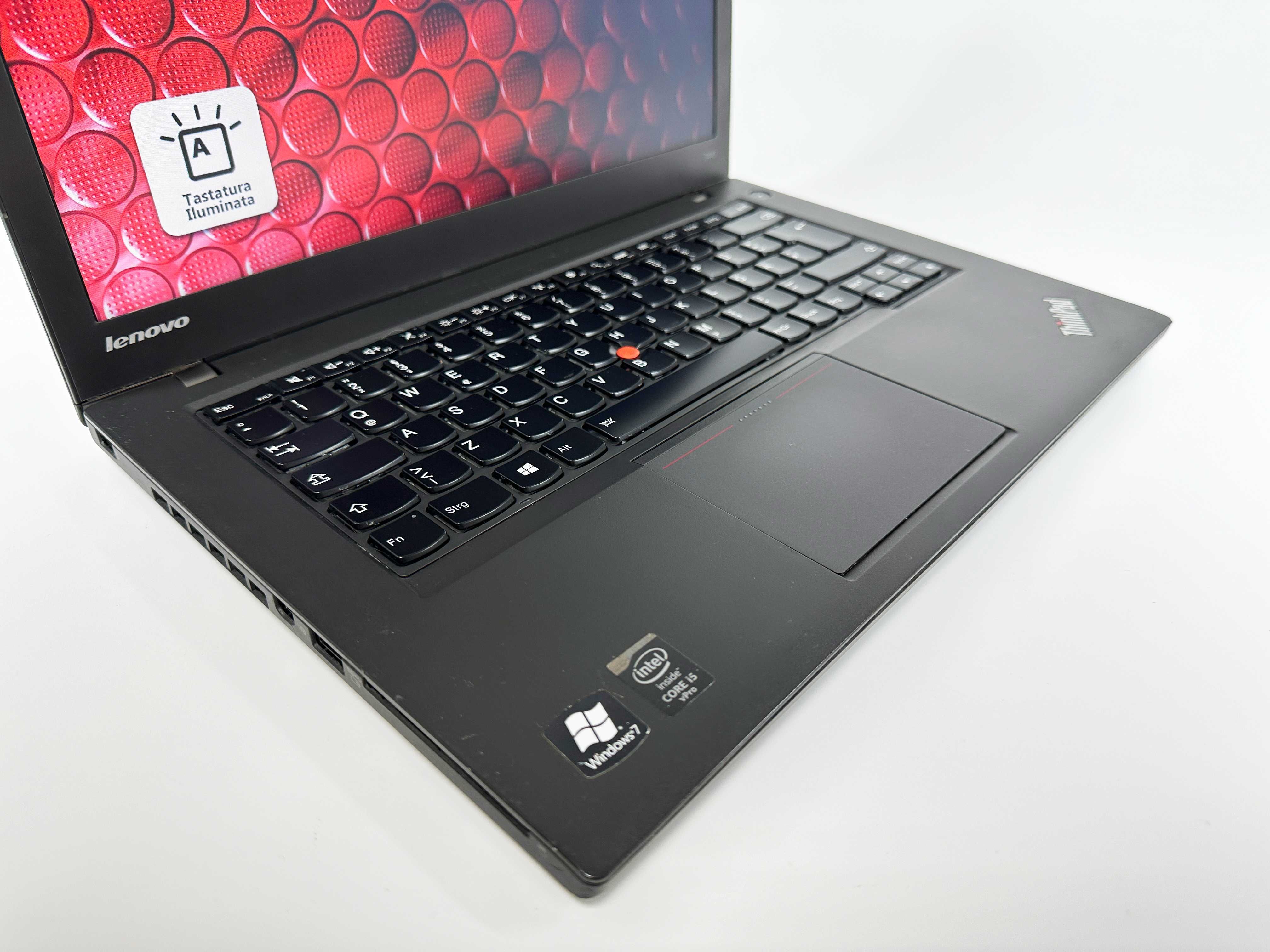 Laptop Lenovo Thinkpad T440 i5 SSD Business CA NOU Garantie 12 luni