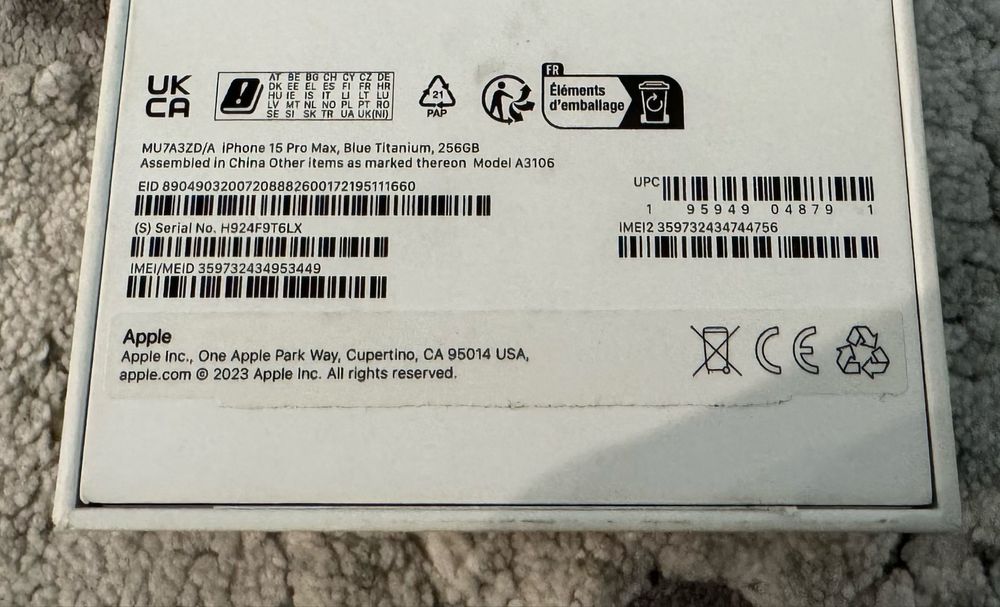 Iphone 15 Pro Max 256! Oferta!!