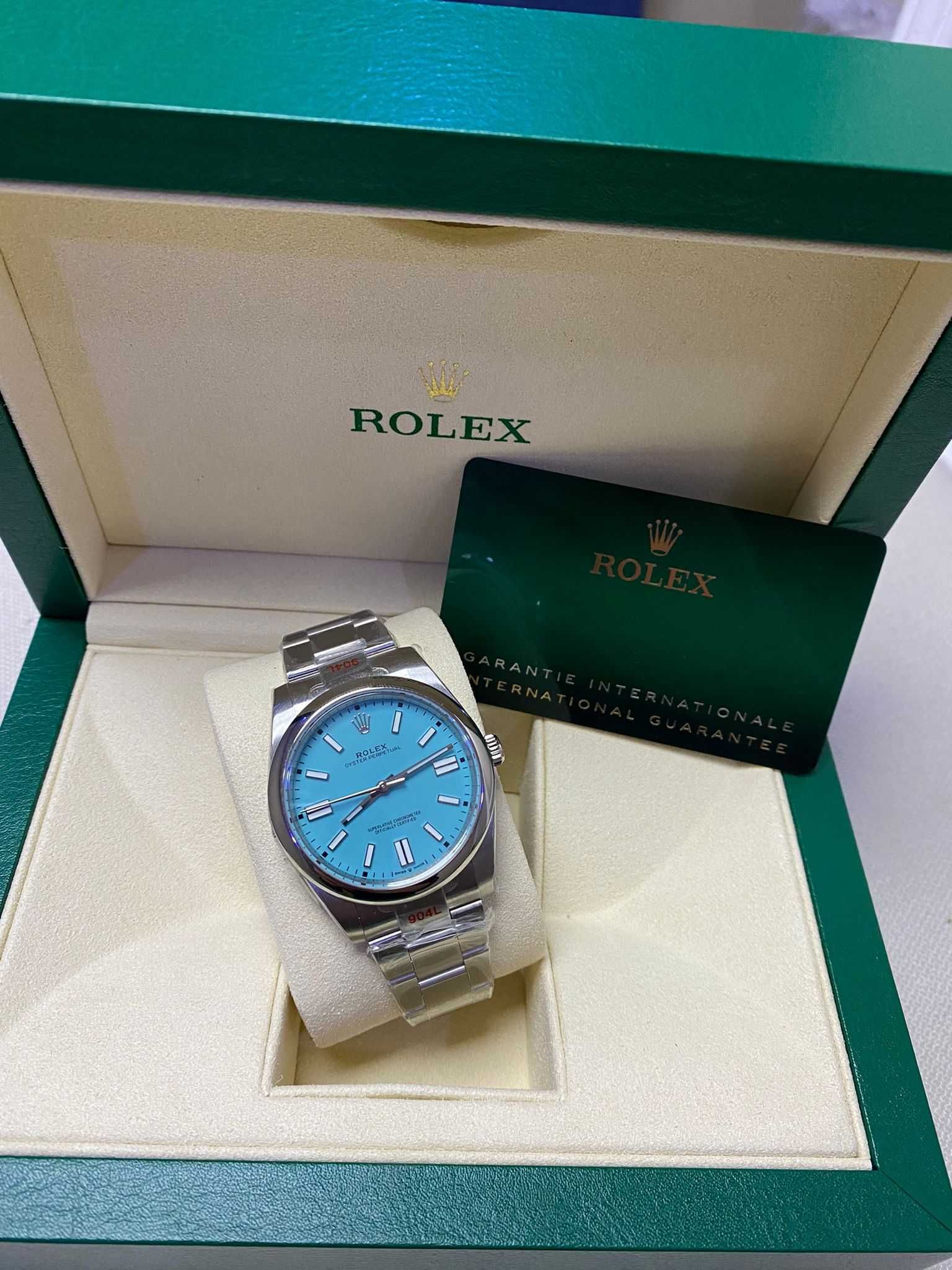 Rolex Oyster Perpetual 41mm Tiffany