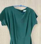 Rochie verde office Andreea Raicu