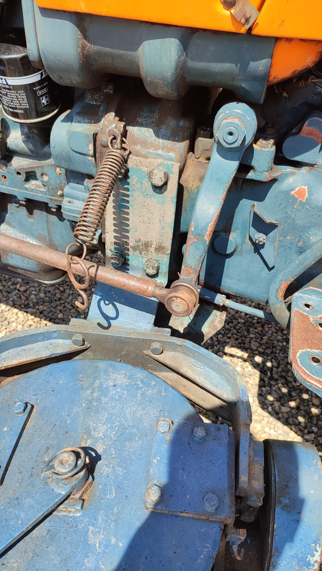 Troliu forestier tractor fiat