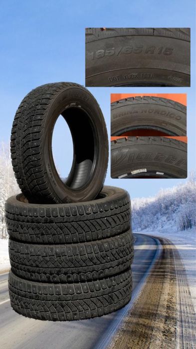 Продам резину Viatti BRINA NORDICO 185x65 R15.  б/у. Есть КАСПИЙ РЕД.