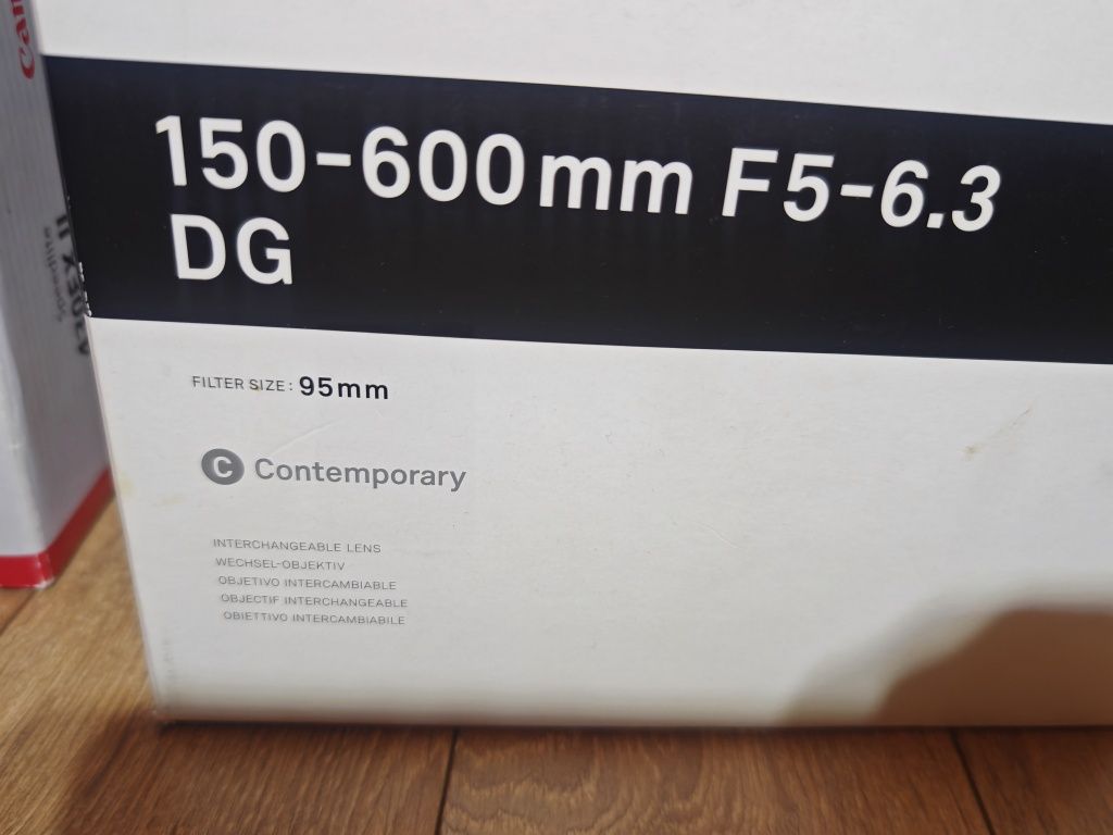 Продавам обектив обектив Sigma 150-600mm f/5-6.3 DG OS HSM C - Canon E