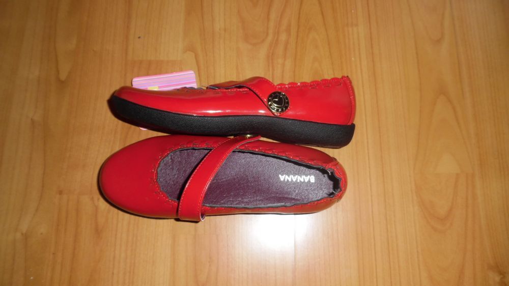 Pantofi lacuiti rosii, masura 37, Banana