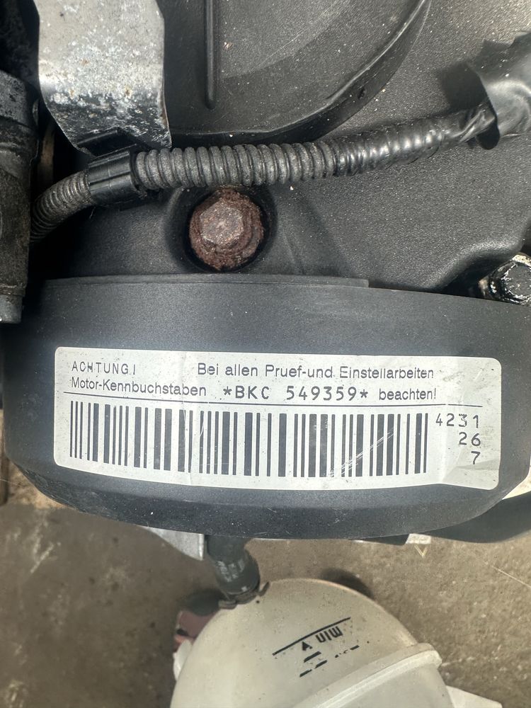 Двигател за VW Touran,1.9TDI,105к.с-обурудван