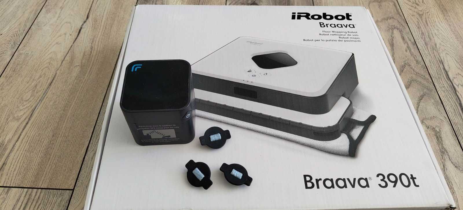 Irobot 976 + Irobot Braava 390t за сухо и мокро почистване
