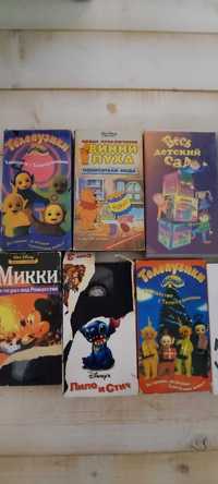 Видео касети и DVD дискове с анимации и филми на руски и бг език