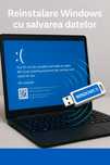 Instalare Windows 11 10 cu licennta,  salvarea datelor/ reparatii PC