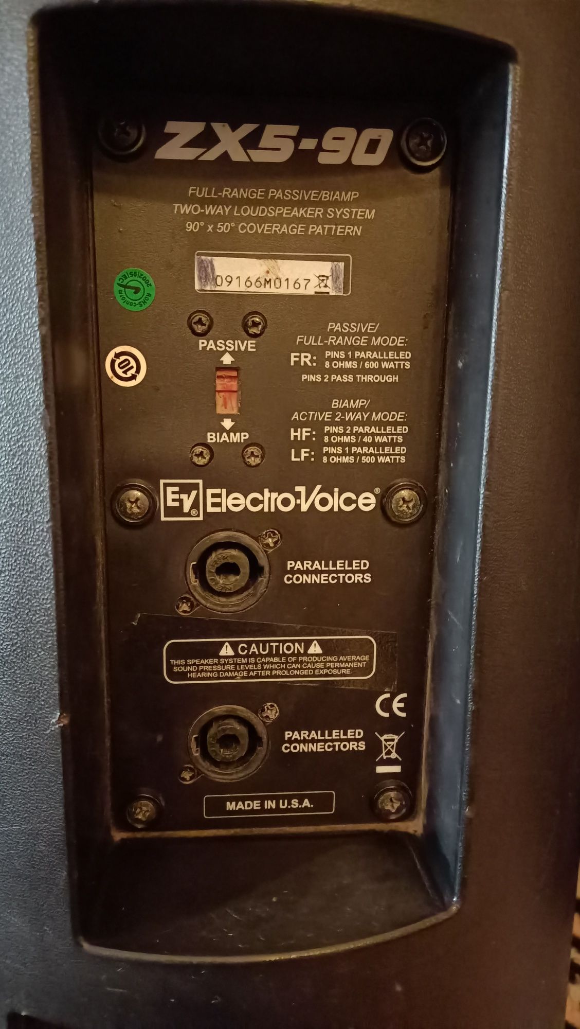 Vând 4 boxe Ev,zx5.