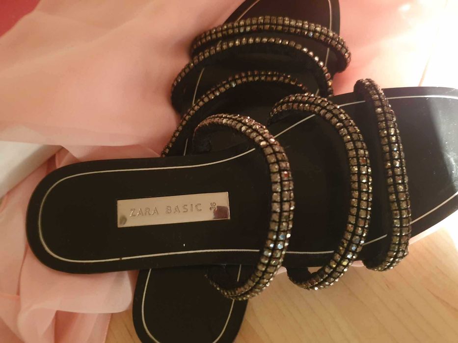 Papuci piele naturala platforma ortopedica lemn usor 36-37, s.a.