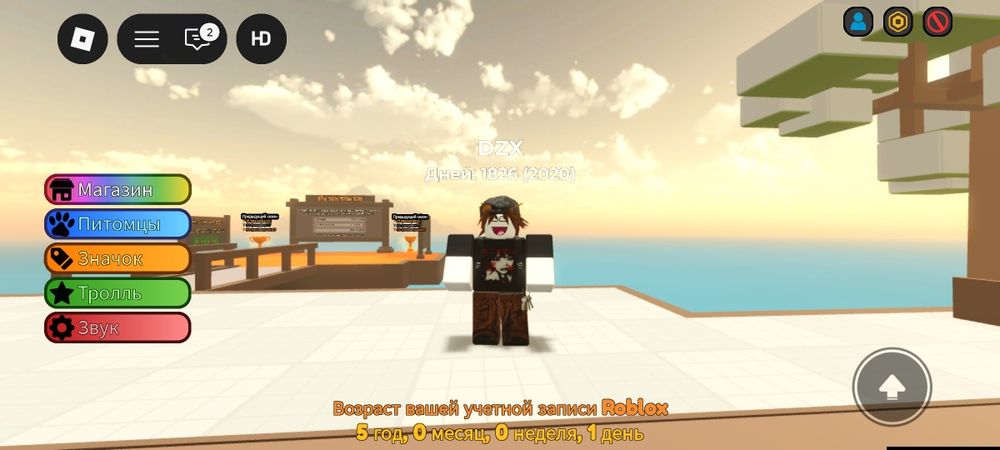 Аккаунт роблокс 2020 года