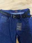 Blugi barbati Pierre Cardin 30w R, curea inclusa. Noi cu eticheta.