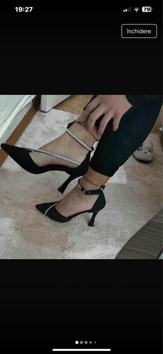 Pantofi noi in cutie