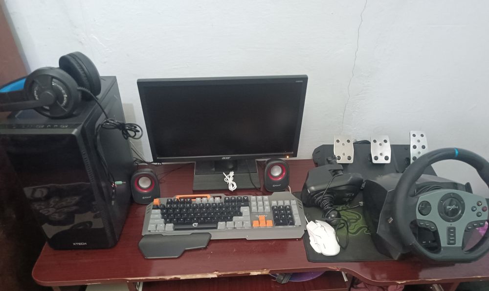 Продаю компьютер+игровой руль
