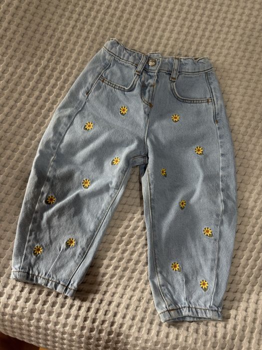 Новые джинсы 86-92, для девочки