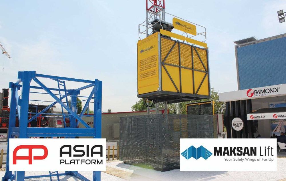 Грузовой / пассажирский подъёмники / лифты MKS ACROBAT 2000 M (Турция)