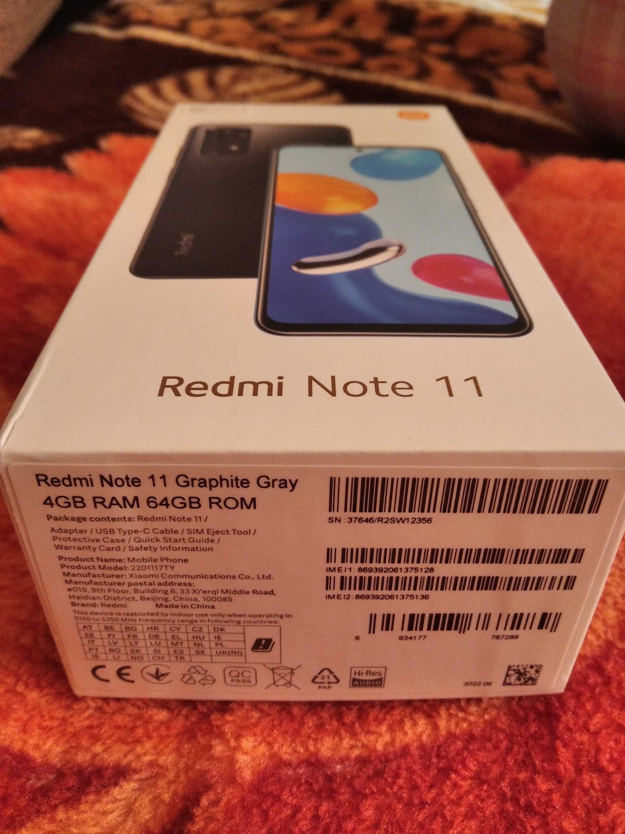 Vând telefon Redmi Note 11