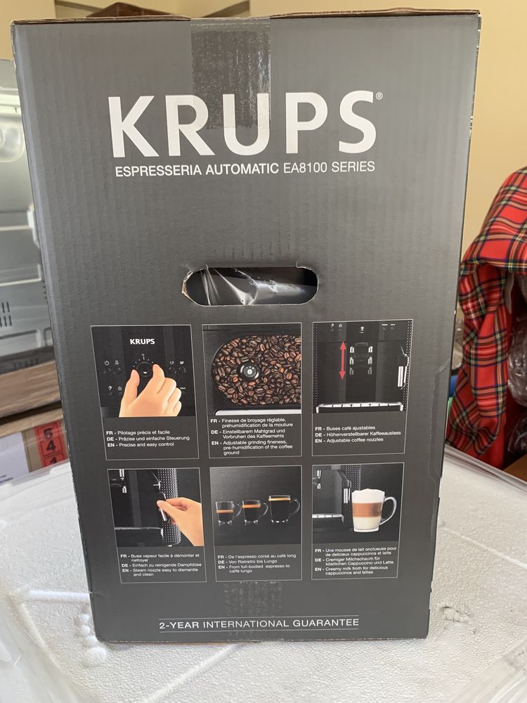 Aparat cafea si cappuccino Expressor automat KRUPS GERMANY nou sigilat