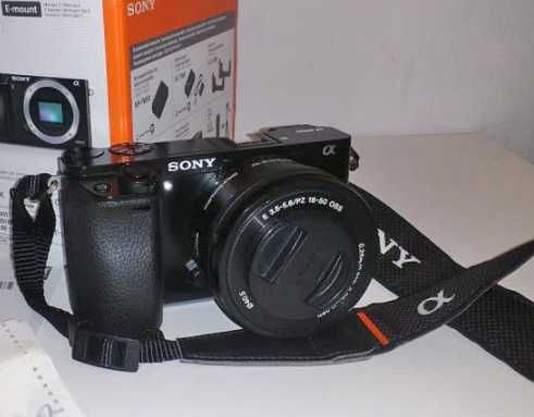 Sony A6000 + обектив Sony E PZ 16-50mm OSS (KIT)