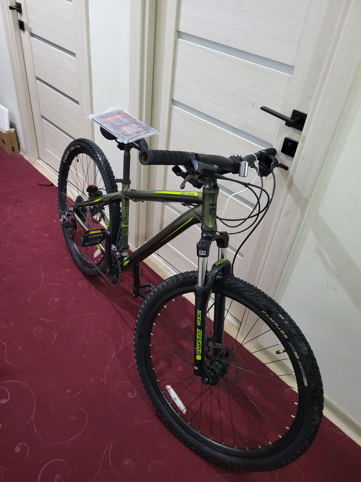 Montana Mongoose velosipedi (dark green)