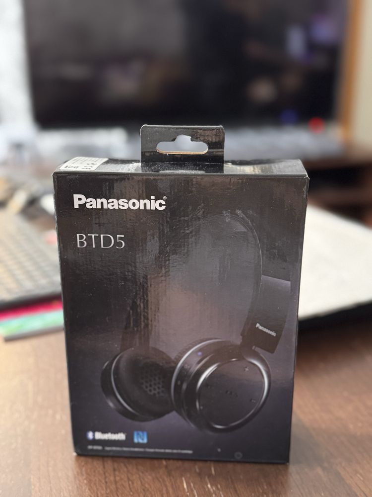 Цифрови безжични стерео слушалки Panasonic RP-BTD5