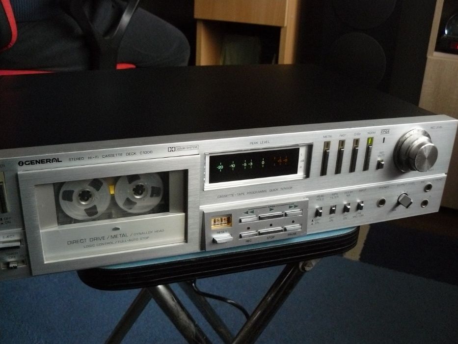 Casetofon General C1000 DD. Vintage(Akai Teac