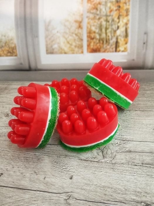 Массажное мыло с люфой