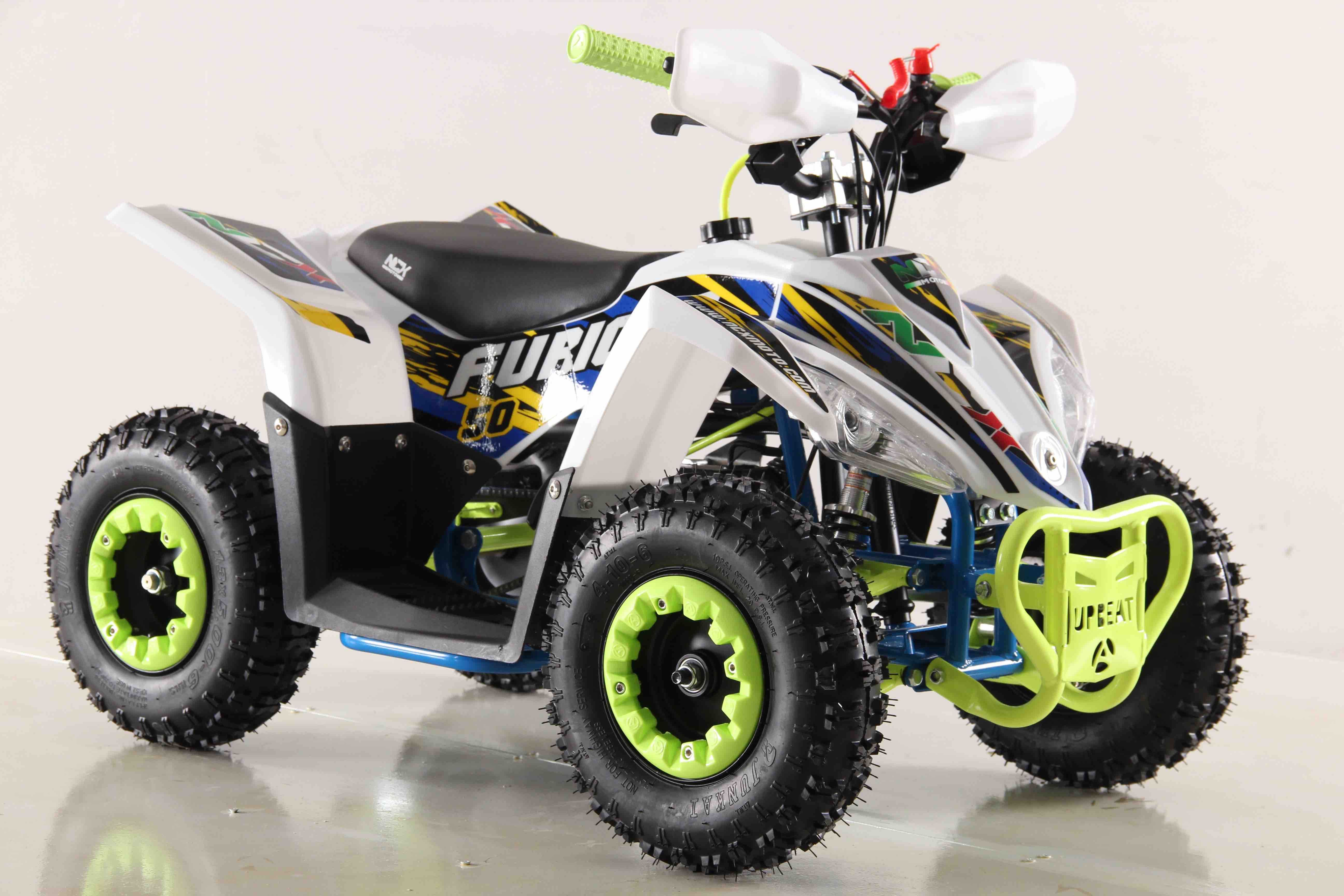 Atv copii NCX Furious 6" 50cc 2T benzina verde lemon