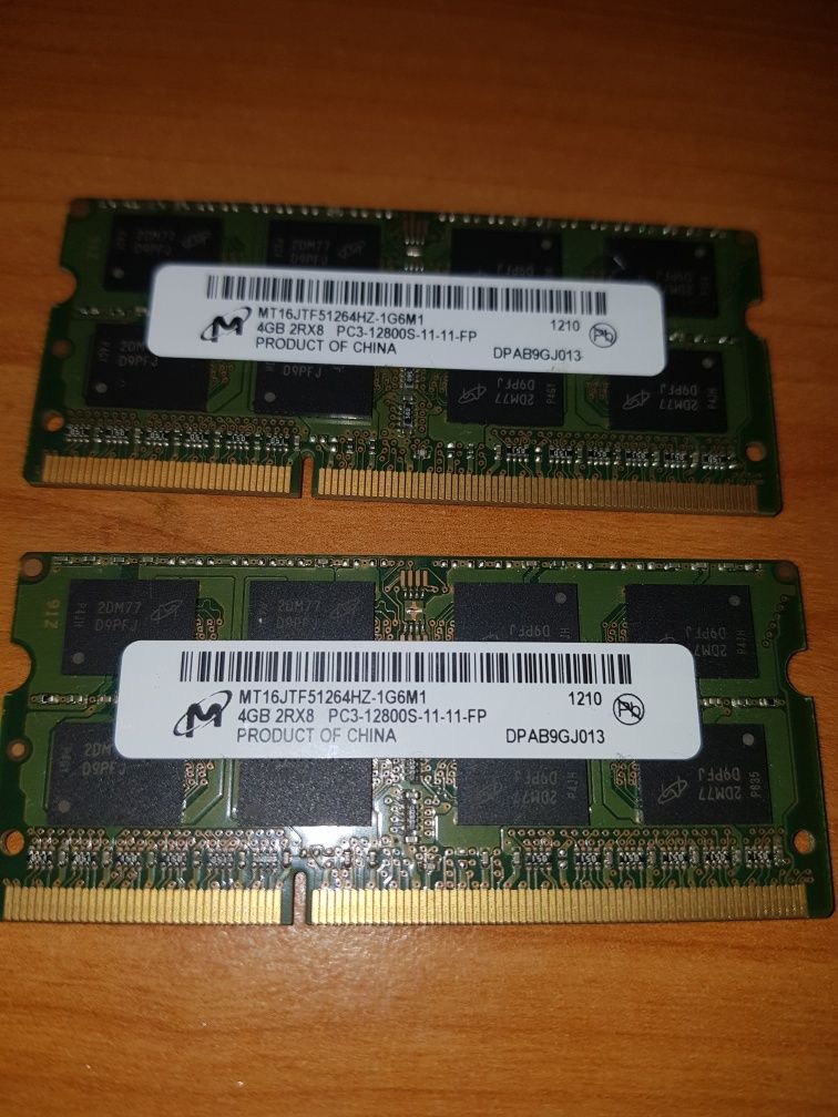 Memorie laptop 8 gb
