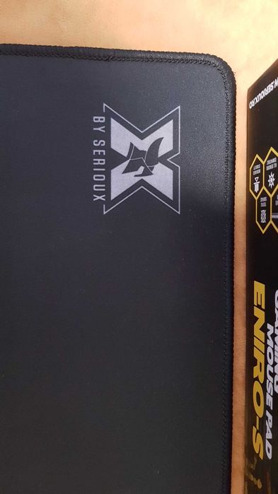 Mousepad gaming Serioux Eniro-S, 400x300x4mm (NOU!)