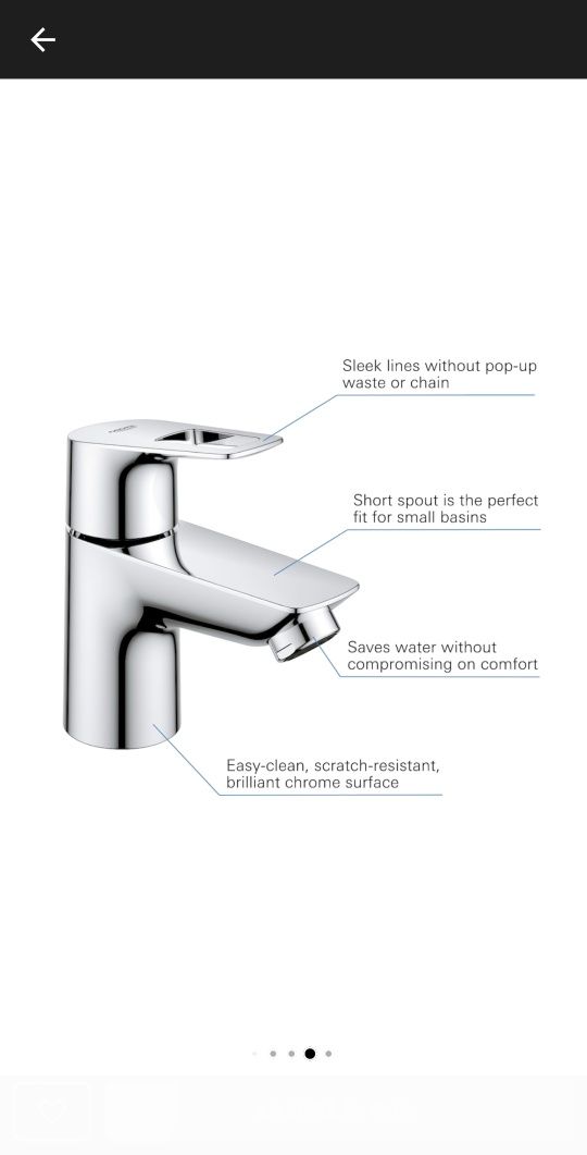 Baterie lavoar Grohe