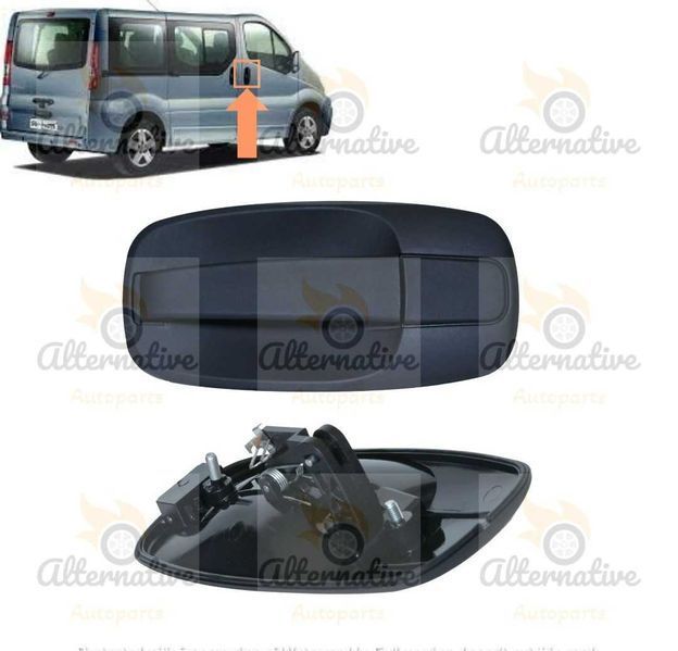 Външна дръжка за Opel Vivaro,Renault Trafic 2001-2014,Трафик,Виваро